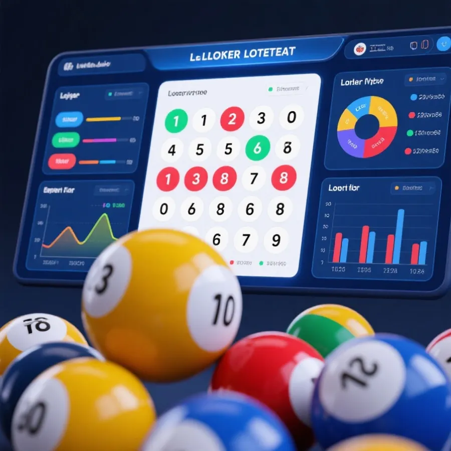 開獎查詢與統計介面示意圖